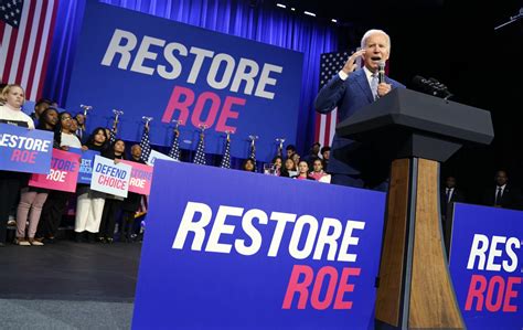As Biden rallies for abortion rights, conservatives a mile away are pushing a 15-week national ban